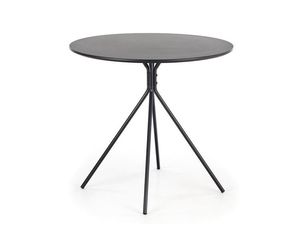 HALMAR Okrúhly jedálenský stôl Fondi - čierna