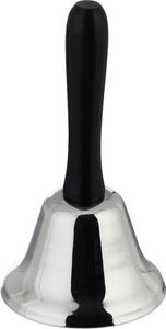 relaxdays Tischglocke Handglocke