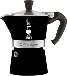 Bialetti Espressokocher Moka Express 1 Tasse black