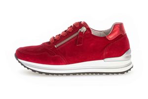 Gabor Comfort Sneaker in Übergrößen Rot 06.528.68 große Damenschuhe, Größe:42.5