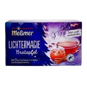 Meßmer Lichtermagie Bratapfel Früchtetee aromatisiert Geschmack 50g