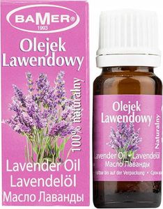 BAMER | Naturalny Olejek Eteryczny Lawendowy 7 ml – Aromaterapia, Zapach do Świec i Sauny – Idealny na Katar i Kaszel