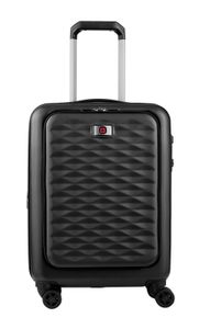 WENGER Lumen Expandable Hardside Luggage 20'' Dual Access Black