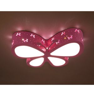 Stropní světlo LED Butterfly Stropní svítidlo do dětského pokoje (růžové)