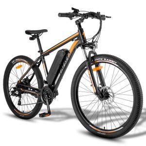 F28 MT 27,5-palcová elektrokola MTB trekingová elektrokola E-Hollandrader 250W motor 14,5Ah baterie 21-rychlostní městské elektrokolo černá