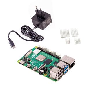 BerryBase Raspberry Pi 4 Computer Modell B, 8GB Elementary Kit
