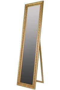 Standspiegel Pari Holz Gold 45x180