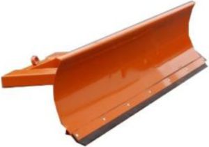Schneeschild Universal Schneeschieber für Gabelstapler / 100 x 40 cm