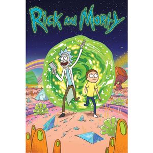Rick And Morty - Poster, Portal TA7652 (Einheitsgröße) (Bunt)