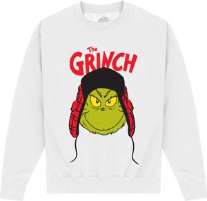 The Grinch - Sweatshirt für Herren/Damen Uni PN356 (XXL) (Weiß)