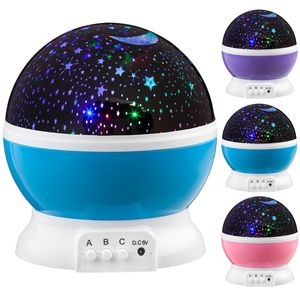 Next Generation 360° LED Starlight, Sternenlicht Projektor Sternen Einschlafhilfe Baby Nachtlicht für Kinder - blau
