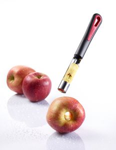 Apfelkernausstecher Gallant mit farbigem Inlay