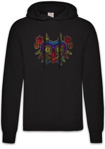 Urban Backwoods Mexican Majora's Mask Hoodie Kapuzenpullover Sweatshirt, Größe:XL