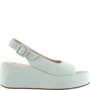 Högl Damen Keilsandalette in Blau, Größe 6