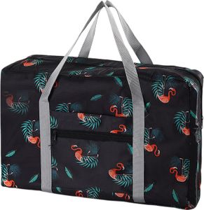 Faltbare Reisetasche, Tragetasche, Handgepäck, große Kapazität, wasserdicht, tragbare Aufbewahrungstasche mit Reißverschluss Faltbare Reisetasche, Tragetasche, Handgepäck, große Kapazität, wasserdicht, tragbare Aufbewahrungstasche mit Reißverschluss