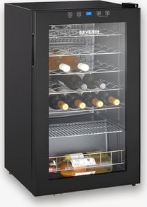 SEVERIN Weinkühlschrank WKS 8908 WKS 8908 aus Glas, schwarz