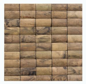 Wand-Design - BM-002 - Bambus Mosaikfliesen Verblender Holzwand Bamboo-Mosaic Bamboo-Design - Fliesen Lager Verkauf Stein-mosaik Herne NRW