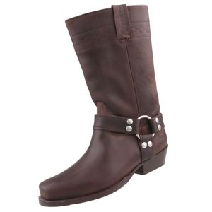 Dockers by Gerli Biker Boots 030140-006044 Stiefel Nubuk Braun, Größe:EUR 48, Farbe:Brauntöne