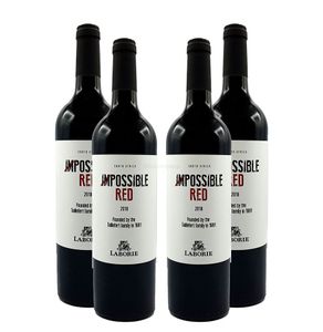 Laborie Rotwein 4er Set Impossible Red South Africa 4x 0,75L (14% Vol) Jahrgang variierend