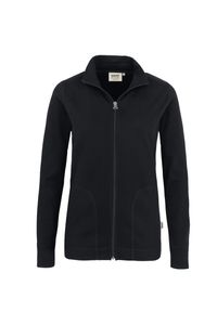 HAKRO Damen Interlockjacke 227, schwarz, 3XL