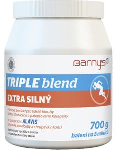 Barny´s Barny´s Triple Blend Extra Silný 700 g / Komplexní kloubní výživa / Prémiová kloubní výživa obsahující patentované kolageny