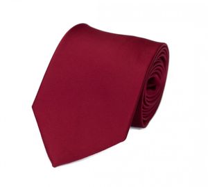 Fabio Farini Klassische Krawatten und Schlips in Dunkelrot 8cm, Breite:8cm, Farbe:Ruby