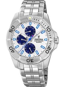 Festina F20445_1 Herren-Armbanduhr, Edelstahl-Gehäuse, Metall-Armband Festina F20445_1 Herren-Armbanduhr, Edelstahl-Gehäuse, Metall-Armband