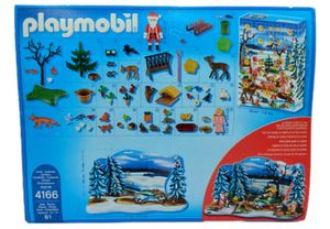 Playmobil Advent Calendar Forest Winter Wonderland 4166