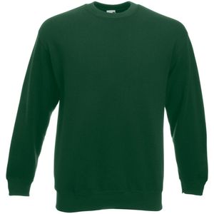 Fruit Of The Loom Belcoro® Garn Pullover / Sweatshirt BC365 (3XL) (Flaschengrün)