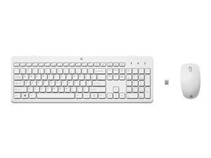 HP 230 Wirel. Mouse & Keyboard Combo  wh  3L1F0AA#ABD