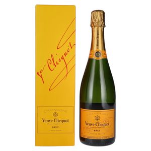 Veuve Clicquot Brut Champagner in Geschenkpackung Champagne Frankreich | 12 % vol | 0,75 l