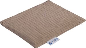 Medi Partners Kirschkernkissen Körnerkissen groß Wärmekissen 500g Rechteck 20x25cm Öko Natur 100% Baumwolle Wärme + Kältetherapie Massagetherapie (Beige)