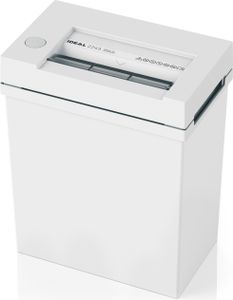 IDEAL Schreibtisch-Aktenvernichter 2245 CC, 2 x 15 mm, P-5, Partikelschnitt, 4 Blatt, 20 Liter Volumen, Kunststoffbehälter