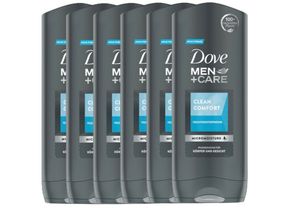 Dove Men+Care 2in1 Duschgel Shower Gel Showergel Clean Comfort 6x 400 ml Herren