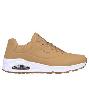 Skechers Herren UNO STAND ON AIR Sneakers Turnschuhe 52458 Tan , Schuhgröße:43 EU