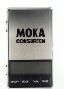 Kleine digitale Kaffeewaage mit Timer | für Espresso und Filter | Moka Barista Kleine digitale Kaffeewaage mit Timer | für Espresso und Filter | Moka Barista