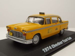 Checker Sunshine Cab 1974 Taxi TV-Serie Modellauto 1:43 Greenlight Collectibles