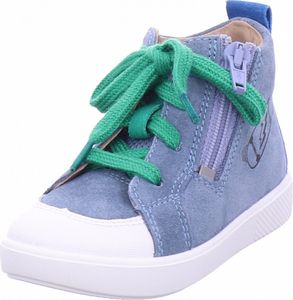 Superfit Supies Jungen Schnürschuh in Blau, Größe 23