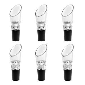 6er-Pack Weinbelüfter-Ausgießer, Premium-Belüftungs-Dekanter-Ausgießer