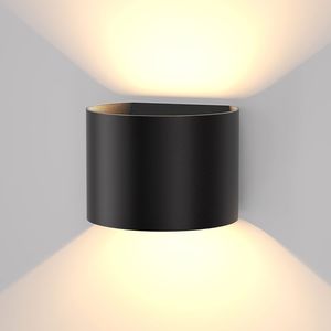ZMH Led Wandleuchte Innen & Aussen Schwarz Wandlampe 04 Modern Up Down Warmweiß Flurlampe IP65 Wasserdicht Außenwandlampe 5W Einstellbarer Lichtstrahl für Flur Garten ZMH Led Wandleuchte Innen & Aussen Schwarz Wandlampe 04 Modern Up Down Warmweiß Flurlampe IP65 Wasserdicht Außenwandlampe 5W Einstellbarer Lichtstrahl für Flur Garten