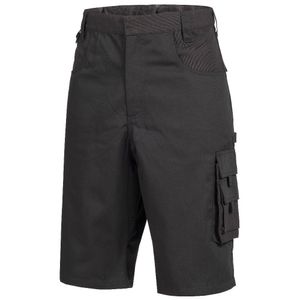 NITRAS Motion TEX Plus Kurze Arbeitshose - Arbeits-Bermudas für Damen & Herren Schwarz 56