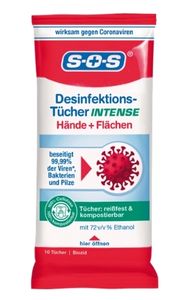 SOS Desinfektionstücher Intense (10 St)