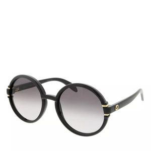 Gucci GG1067S-001 58 Woman Injection Black-Grey