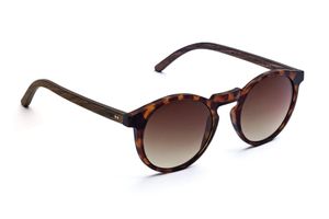 BeWooden-Frauen Holz- Sonnenbrille oval Emma