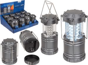 GiftyCity Skládací kempingové LED světlo, 8,5 x 25 cm