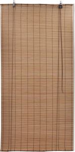 vidaXL Bambusová roleta hnedá 150x220 cm