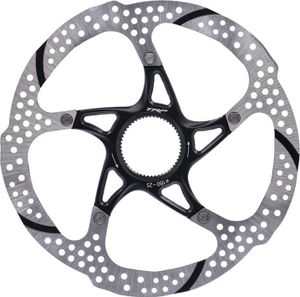 TRP Bremsscheibe Ø 180 mm, 2 teilig, Centerlock, schwarz/silber