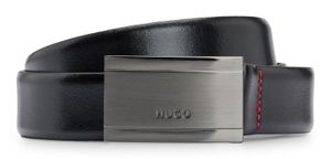 HUGO Gexter-L Sz30 Leather Belt W95 Black