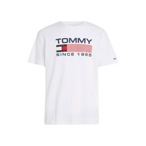 TOMMY HILFIGER T-shirt Herren Textil Weiß SF14131 - Größe: XL