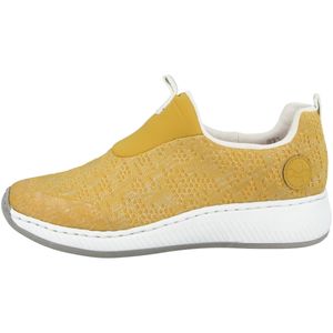 Rieker N5595 Damen Schuhe Slipper  Halbschuhe, Größe:39 EU, Farbe:Gelb